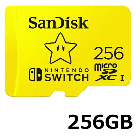 【マラソンセール中 P5倍!】 マイクロSDカード SDXCカード 256GB Sandisk Micro SDXC SDSQXAO-256G-GN3ZN 任天堂 Switch 正式ライセンス micoroSD サンディスク Class10 スイッチ用 並行輸入品