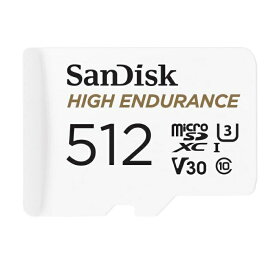 マイクロSDカード microSDカード 512GB Sandisk Micro SDXC HIGH ENDURANCE 512GB SDSQQNR-512G-GN6IA アダプター付 SDカード SDXCカード micoroSD サンディスク Class10 並行輸入品