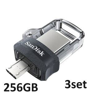 USB 256GB Sandisk }CNUSB Ultra Dual Drive 256GB SDDD3-256G-G46 tbVhCu USB[ }CNUSB f[^ۊ Ot TfBXN sAi