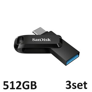 USB 512GB Sandisk Ultra Dual Drive Go USB Type-C 512GB SDDDC3-512G-G46 tbVhCu USB[ TypeC TypeA f[^ۊ Ot TfBXN sAi