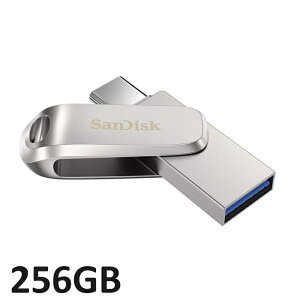 ySi10{!z USB 256GB Sandisk Ultra Dual Drive Luxe USB Type-C 256GB SDDDC4-256G-G46 tbVhCu USB[ TypeC TypeA f[^ۊ Ot TfBXN sAi