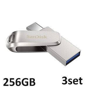 ySSԒ P5{!z USB 256GB Sandisk Ultra Dual Drive Luxe USB Type-C 256GB SDDDC4-256G-G46 tbVhCu USB[ TypeC TypeA f[^ۊ Ot TfBXN sAi