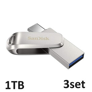 ySSԒ P5{!z USB 1TB Sandisk Ultra Dual Drive Luxe USB Type-C 1TB SDDDC4-1T00-G46 tbVhCu USB[ TypeC TypeA f[^ۊ Ot TfBXN sAi