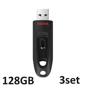 USB������ 128GB Sandisk Ultra USB 3.0 Flash Drive 128GB SDCZ48-128G-U46 �t���b�V���h���C�u USB�������[ TypeA �f�[�^�ۊ� �O�t������ �T���f�B�X�N ���s�A���i