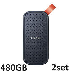 ポータブル SSD 480GB Sandisk 外付けSSD Portable SSD 480GB SDSSDE30-480G-G25 USB3.2対応 データ保管 外付SSD USB-C サンディスク 並行輸入品