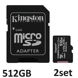 ySSԒ P5{!z }CNSDJ[h microSD 512GB Kingstone Canvas Select Plus microSD J[h SDCS2/512GB A_v^[t micoroSD LOXg UHS-I V10 sAi