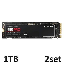 SSD 1TB Samsung 980 PRO 1TB MZ-V8P1T0BW サムスン 内蔵SSD デスクトップ NVMe M.2 パソコン パソコン部品 PC ドライブ 高速化 業務効率 速度 アップ