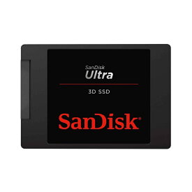 SSD 500GB SanDisk Ultra 3D 500GB SDSSDH3-500G-G26 サンディスク 内蔵SSD デスクトップ 2.5インチ SATA パソコン パソコン部品 PC SSD ドライブ 高速化 業務効率 速度 アップ