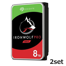 SEAGATE IronWolf Pro HDD 8TB ST8000NE001 内蔵HDD シーゲイト 内蔵ハードディスク パソコン パソコン部品 PC 大容量 NAS BTO 業務用 ビジネス