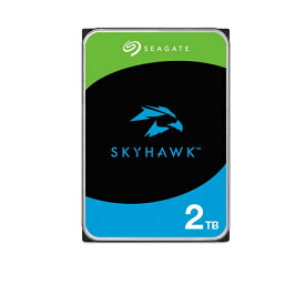 SEAGATE Skyhawk HDD 2TB ST2000VX017 内蔵HDD シーゲイト 内蔵ハードディスク パソコン パソコン部品 PC 大容量 監視カメラ ビデオレコーダー用 BTO 業務用 ビジネス