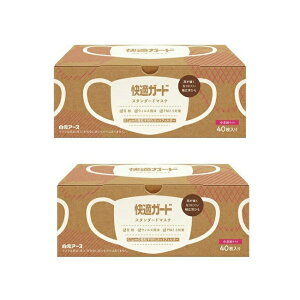 (2�Z�b�g) �}�X�N ���K�K�[�h �X�^���_�[�h�}�X�N �����߃T�C�Y 40����