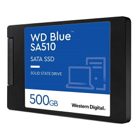 SSD 500GB Western Digital WD BLUE 500GB WDS500G3B0A 内蔵SSD ウエスタンデジタル WDブルー デスクトップ SATA 2.5インチ パソコン パソコン部品 PC SSD ドライブ 並行輸入品