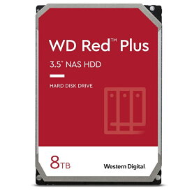 Western Digital WD RED HDD 8TB WD80EFAX 内蔵HDD ウエスタンデジタル WDレッド ハードドライブ SATA パソコン パソコン部品 PC 大容量 ドライブ BTO 業務用 ビジネス