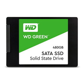 【マラソンセール中 P5倍!】 Western Digital WD GREEN SSD 480GB WDS480G3G0A 内蔵SSD ウエスタンデジタル WDグリーン デスクトップ SATA パソコン パソコン部品 PC SSD ドライブ