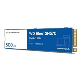 【SS期間中 P5倍!】 SSD 500GB Western Digital WD BLUE 500GB WDS500G3B0C 内蔵SSD ウエスタンデジタル WDブルー デスクトップ M.2 SN570 パソコン パソコン部品 PC SSD ドライブ