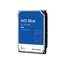 Western Digital WD BLUE WD40EZAZ HDD 4TB 内蔵HDD ウエスタンデジタル WDブルー ハードドライブ SATA パソコン パソコン部品 PC 大容量 ドライブ BTO 業務用 ビジネス