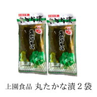 送料無料 上園食品 丸たかな漬250g2袋クリックポスト 日時指定代引き不可