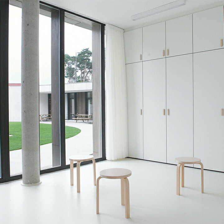 artek スツール 60 アアルト 三本脚 中古 ナチュラル 見い出せ