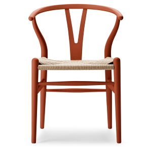 CARL HANSEN & SON(カールハンセン&サン)/CH24/Yチェア(ワイチェア)/ビーチ材/TERRACOTTA by Ilse Crawford仕上げ/ナチュラルペーパーコード/SH43