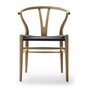 CARL HANSEN & SON(カールハンセン&サン)/CH24/Yチェア(ワイチェア)/オーク材/オイル仕上げ/ブラックペーパーコード/SH43