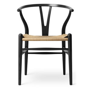 CARL HANSEN & SON(カールハンセン&サン)/CH24/Yチェア(ワイチェア)/オーク材/BLACK塗装仕上げ/ナチュラルペーパーコード/SH43