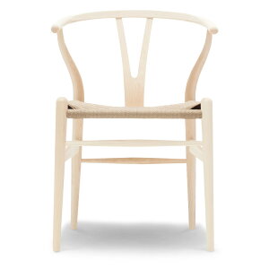 CARL HANSEN & SON(カールハンセン&サン)/CH24/Yチェア(ワイチェア)/アッシュ材/ホワイトオイル仕上げ/ナチュラルペーパーコード/SH45