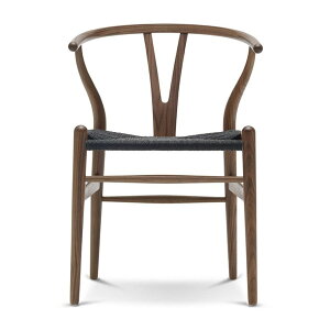 CARL HANSEN & SON(カールハンセン&サン)/CH24/Yチェア(ワイチェア)/ウォールナット材/オイル仕上げ/ブラックペーパーコード/SH43