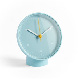 HAY（ヘイ）/TABLE CLOCK/テーブルクロック/ブルー 時計 クロック 卓上 新生活 置時計 置き時計 北欧 子供部屋 寝室 リビング 玄関 洗面所 静音 カフェ 小型 小さい 水色 正規品 ギフト ラッピング不可 新生活 引っ越し