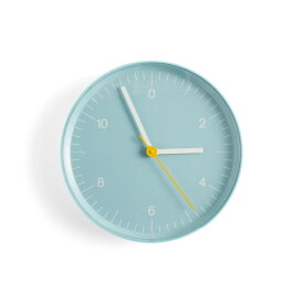 【壁掛けフック特典付】HAY（ヘイ）/WALL CLOCK/ウォールクロック/ブルー 時計 クロック 壁掛け 掛け時計 壁かけ時計 新生活 北欧 子供部屋 寝室 リビング 玄関 洗面所 静音 カフェ オフィス 水色 正規品 ギフト ラッピング不可 新生活 引っ越し