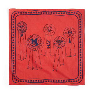 HAY(ヘイ)/HAY DOGS(ヘイ ドッグス)/HAY Dogs Scarf/Red/55 x 55/AD858-D281-AB27 犬用品 ドッグ 犬 猫 スカーフ バンダナ 首飾り ペット用 おしゃれ かわいい コスチューム お散歩グッズ 猫 ペット ネコ