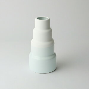 S&B Flower Vase High Plain White^Light Blue ԕr t[x[X Ԃт CeA G V z CeA