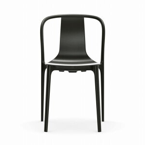 Vitra�i���B�g���j/Belleville Chair�i�x�����B�� �`�F�A �v���X�`�b�N�V�F���j/plastic shell/deep black�i�f�B�[�v�u���b�N�j�y�[���z��3�`4�T�ԁi���[�J�[���i���������j