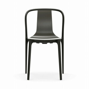 Vitra�i���B�g���j/Belleville Chair�i�x�����B�� �`�F�A �v���X�`�b�N�V�F���j/plastic shell/basalt�i�o�T���g�j�y�[���z��3�`4�T�ԁi���[�J�[���i���������j