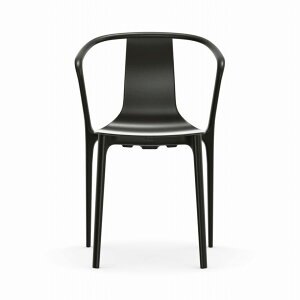 Vitra�i���B�g���j/Belleville Armchair�i�x�����B�� �A�[���`�F�A �v���X�`�b�N�V�F���j/plastic shell/deep black�i�f�B�[�v�u���b�N�j�y�[���z��3�`4�T�ԁi���[�J�[���i���������j