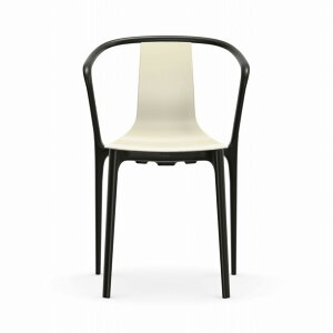 Vitra�i���B�g���j/Belleville Armchair�i�x�����B�� �A�[���`�F�A �v���X�`�b�N�V�F���j/plastic shell/cream�i�N���[���j�y�[���z��3�`4�T�ԁi���[�J�[���i���������j