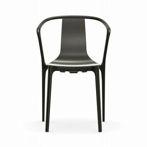 Vitra�i���B�g���j/Belleville Armchair�i�x�����B�� �A�[���`�F�A �v���X�`�b�N�V�F���j/plastic shell/basalt�i�o�T���g�j�y�[���z��3�`4�T�ԁi���[�J�[���i���������j