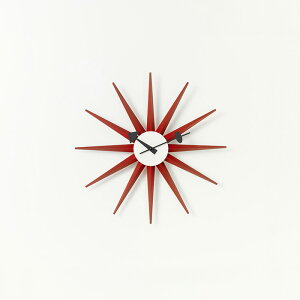 Vitra�i���B�g���j/Wall Clocks/Sunburst Clock/�E�H�[���N���b�N �T���o�[�X�g �N���b�N/���b�h �V���� �����z�� ���p�I �C���e���A �y�[���z��3�`4�T�ԁi���[�J�[���i���������j