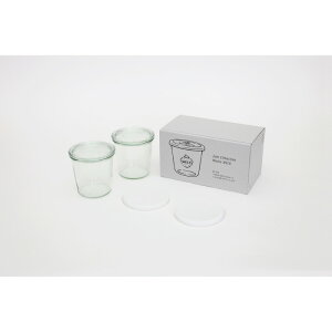 WECK�i�E�F�b�N�j/GIFTBOX/MOLD500ml x2 SET/WE-S215 �V���� �����z�� ���̓� ���p�I �C���e���A �y�[���z��3�`4�T�ԁi���[�J�[���i���������j