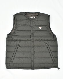 ダントン DANTON クルーネック インナーダウン ベスト #DT-A0026RRT ライトダウン ライトアウター メンズ ベスト 無地 2025AW 秋冬