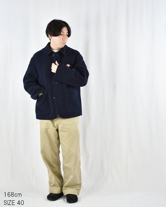 楽天市場】DANTON ウール ライトパイル カバーオール ジャケット 