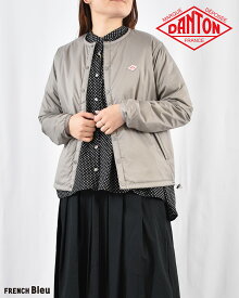 DANTON ダントン インサレーション ノーカラー ジャケット DT-A0632SNT レディース アウター 2026SS