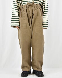 ORCIVAL ツイル ダンプポケット ワイド イージーパンツ オーシバル オーチバル OR-E0279 OOM 2025 秋冬