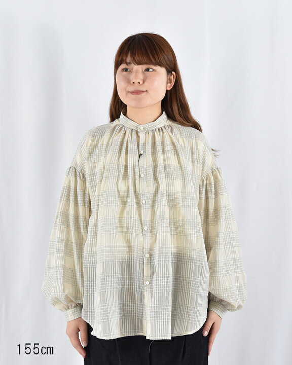 楽天市場】MANON シアー チェック アミカルシャツ マノン シアーシャツ 