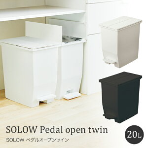 SOLOW �y�_���I�[�v���c�C��20L �_�X�g�{�b�N�X �S�~�� �R���p�N�g �y�[��