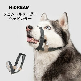 【送料無料】引っ張り防止 ヘッドカラー ジェントルリーダー S M L XL 小型犬 中型犬 大型犬 トレーニング 問題行動 拾い食い 飛びつき マズル装着 コントロール 散歩 便利アイテム トレーニンググッズ 安全 安心 おしゃれ【HiDREAM】【HD029013】