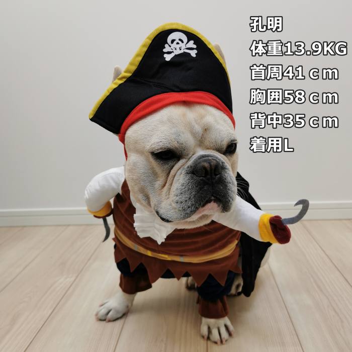 コスプレ コスチューム 海賊 - 犬用ペット服の人気商品・通販・価格 