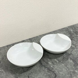 [中古]★モデルルーム展示品★【Rosenthal】ローゼンタールオーガンジーボウル14cm2枚セット皿ドイツ製キッチン雑貨