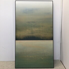 [中古]★モデルルーム展示品★【Kineta Kunimatsu】国松希根太65×115デザインアートウォールインテリアインテリア雑貨フレーム付き！
