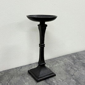 [中古]★モデルルーム展示品★キャンドルスタンドキャンドルホルダーアイアンアンティーク風ブラックインテリア雑貨