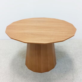 [中古]★モデルルーム展示品★多角形センターテーブル木製シンプル家具お届けご指定日1か月先まで